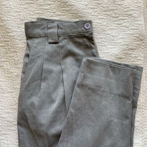 Grey twill pants